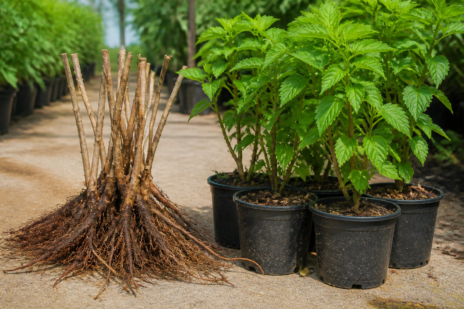 Distinguer les types de plants et de variétés