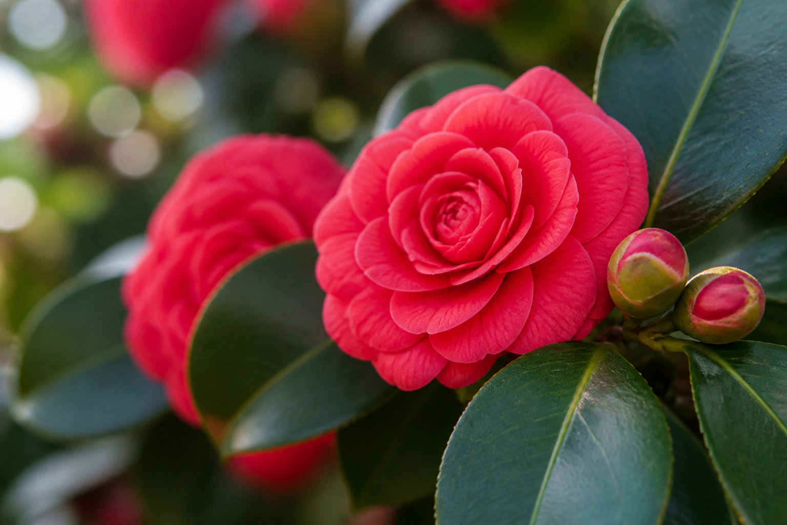 3 espèces de camélias et leurs calendriers de coupe