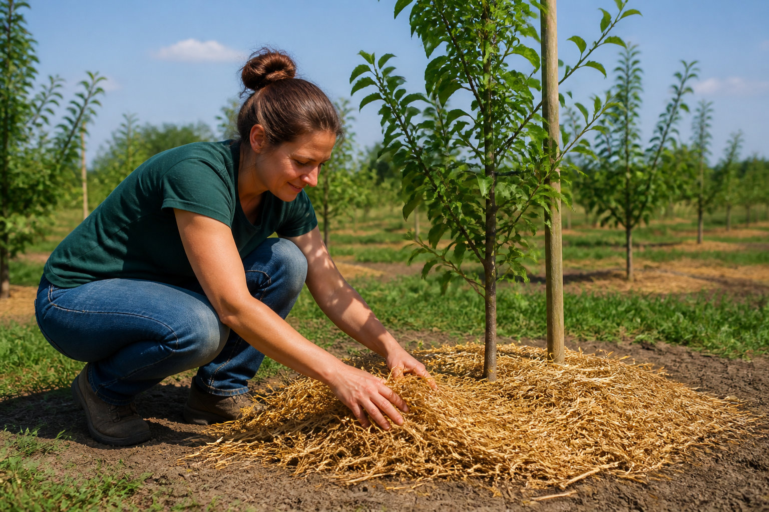 Réussir l'entretien post-plantation et la pollinisation