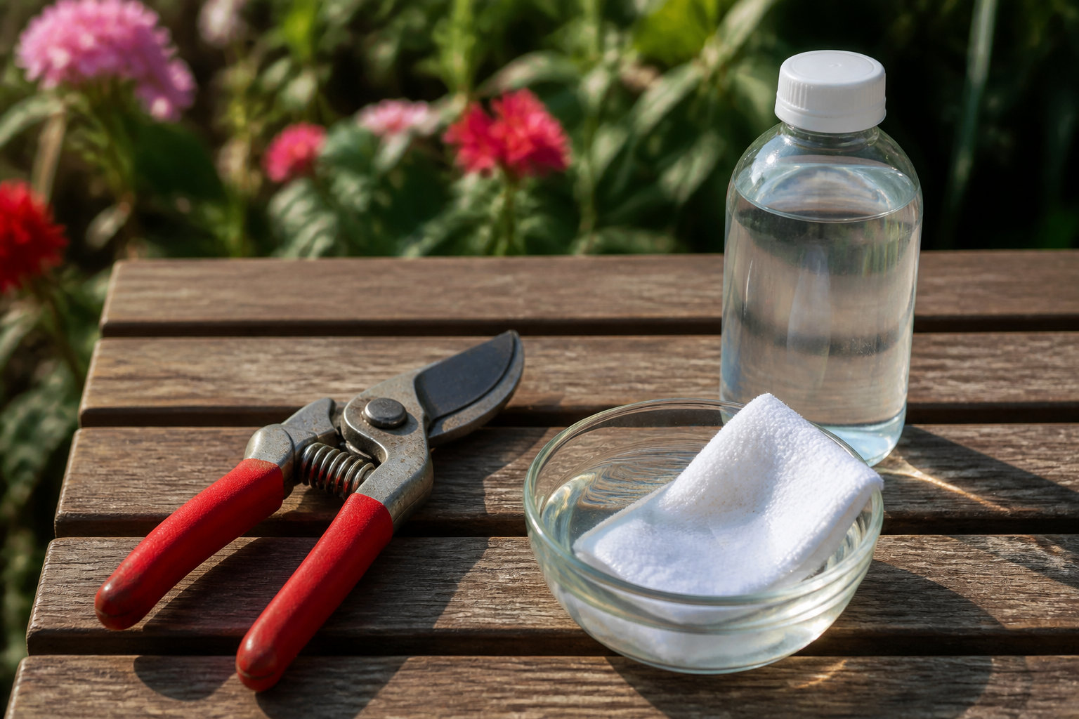 Choix des outils et soin des variétés spécifiques